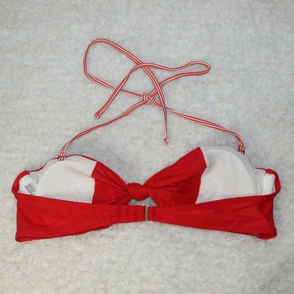 Mae Knot Center Smocked Bandeau Bikini Top - Picture 2 of 8